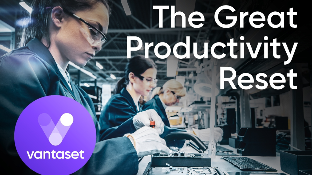 Females working on a production line